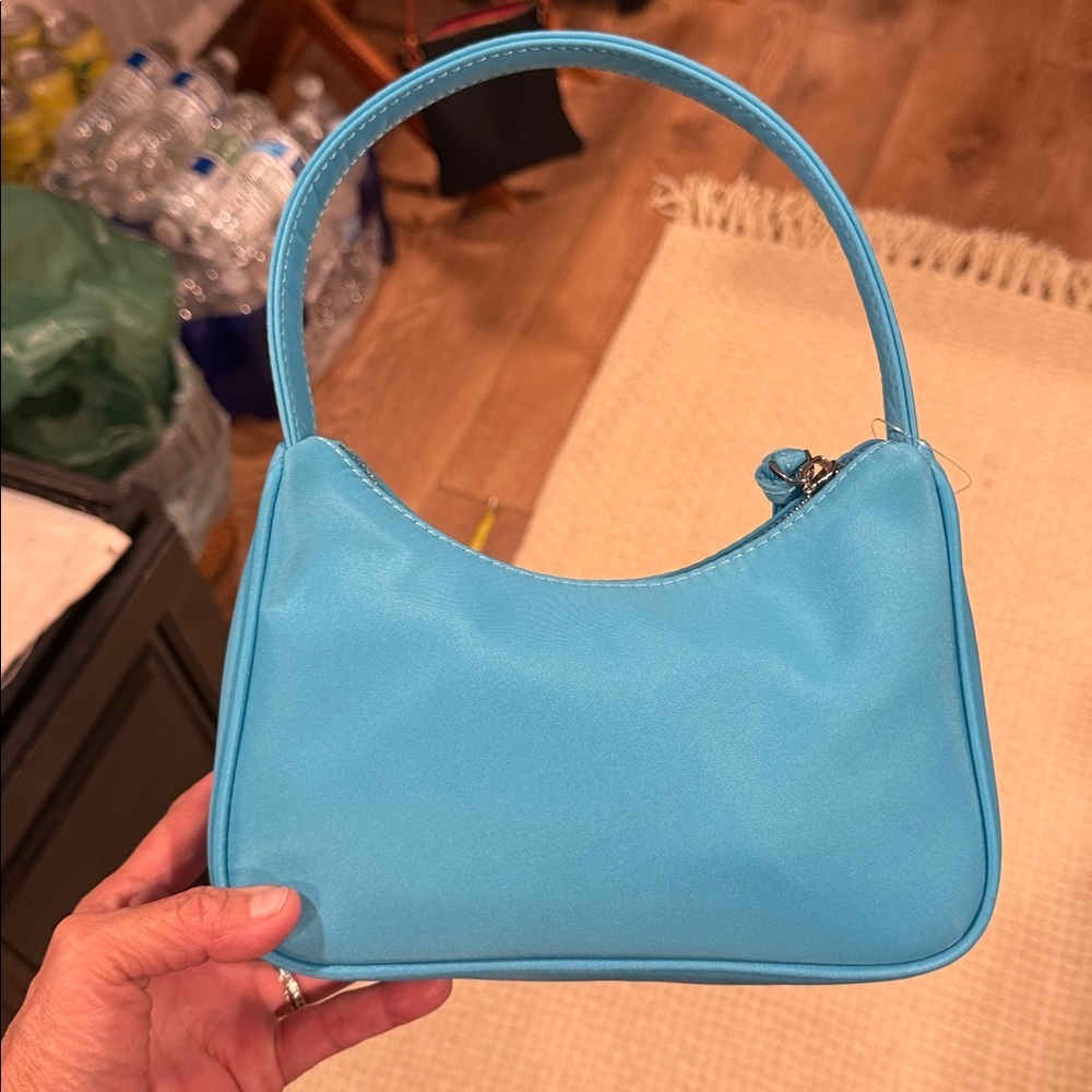 NWOT WOMENS Brandon Blackwood Vibrant Blue Shoulder Bag - Picture 4 of 9